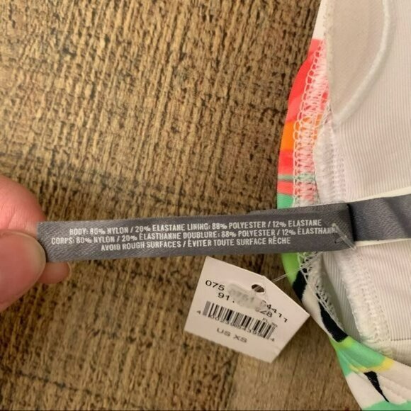 American eagle aerie one piece neon floral padded swimsuit - XS - Picture 6 of 6